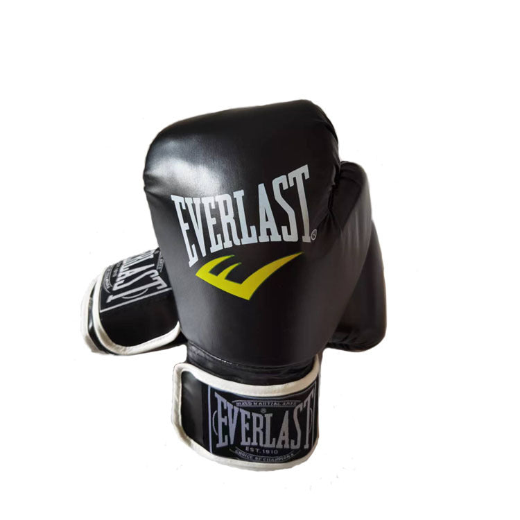 Guantes de Boxeo Everlast – 12 oz y 14 oz (Rojo y Negro)